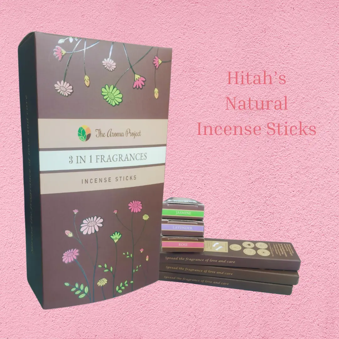 Hitah’s Natural Incense Sticks – Rose - Image 2